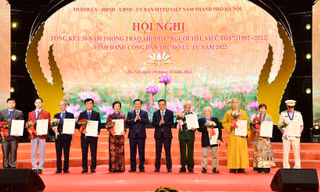 Trung tướng Nguyễn Quốc Thước được vinh danh Công dân Thủ đô ưu tú
