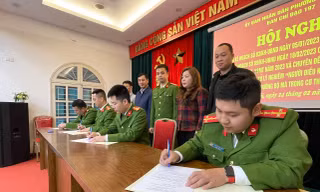 Cán bộ, đảng viên, công chức Hà Nội ký cam kết không ép buộc, kích động người khác uống rượu, bia