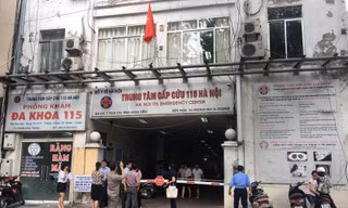 Trung tâm 115 Hà Nội hiện gặp nhiều khó khăn trong hoạt động. Ảnh: Trường Phong