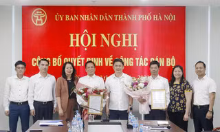 Hà Nội công bố quyết định bổ nhiệm cán bộ tại Sở Tài chính