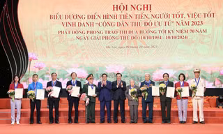 Xét tặng danh hiệu 'Công dân Thủ đô ưu tú': Có thể phải trình xác nhận chấp hành phòng cháy, chữa cháy