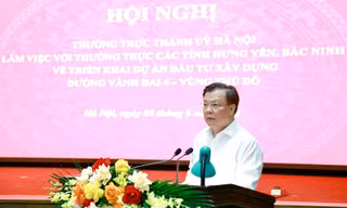 Hà Nội, Hưng Yên, Bắc Ninh thống nhất nhiều nội dung liên quan dự án Đường Vành đai 4 - Vùng Thủ đô