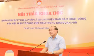Thông tin về phương án các tổ chức - chính trị xã hội trực thuộc MTTQ Việt Nam