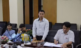Ông Đỗ Chí Linh phát biểu tại hội nghị