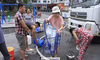 Tìm ra nguyên nhân nước miễn phí cho cư dân HH Linh Đàm có mùi tanh, vẩn đục