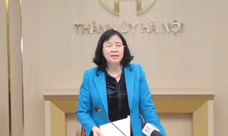 Bí thư Thành ủy Hà Nội Bùi Thị Minh Hoài nhận thêm nhiệm vụ mới 