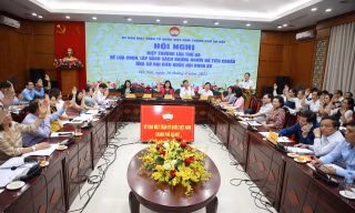 Hội nghị hiệp thương lần 3, lập danh sách các ứng cử viên đủ điều kiện ứng cử ĐBQH thành phố Hà Nội