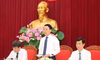 Chủ tịch UBND tỉnh Yên Bái Đỗ Đức Duy. Ảnh: Như Ý