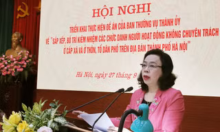 Phó Bí thư Thường trực Thành ủy Hà Nội Ngô Thị Thanh Hằng