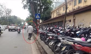 Hà Nội: Yêu cầu xoá 10 điểm trông xe trái phép trên phố Hai Bà Trưng