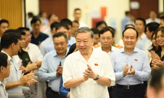 Tổng Bí thư Tô Lâm tiếp xúc cử tri TP Hà Nội