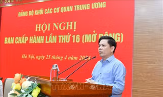 Rà soát, quy hoạch cấp ủy trực thuộc Đảng bộ Khối các cơ quan T.Ư