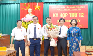 Hà Nội có tân Chủ tịch huyện Phúc Thọ 