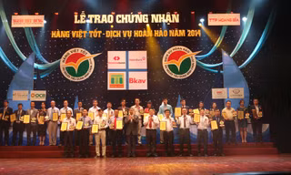 Truyền hình An Viên lọt top 20 thương hiệu tốt nhất 2014