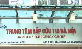 Trung tâm Cấp cứu 115 Hà Nội. (Ảnh: PV/Vietnam+) 