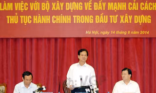 Cắt bỏ những thủ tục hành chính không cần thiết về xây dựng