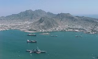 Khu vực eo biển Bab al-Mandeb.