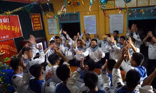 Ngày đầu năm sôi động trên đảo Nam Yết