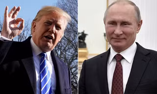 Tổng thống Nga Putin đã điện đàm cho người đồng cấp Trump để cảm ơn. Ảnh: RT