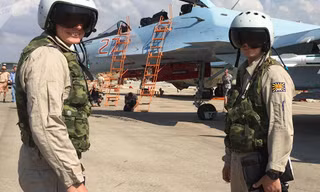 Binh sĩ Nga tại Syria. Ảnh: Sputnik