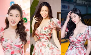 Được bốn mỹ nhân Việt “đụng hàng”, chiếc váy hoa này có gì đặc biệt đến thế?