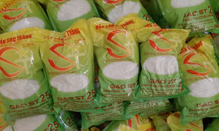 Gạo ST25 của doanh nghiệp Hồ Quang 