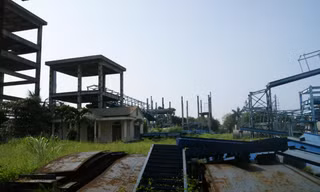 Dù đã đầu tư hàng nghìn tỷ đồng vào giai đoạn 2 Thép Thái Nguyên nhưng đến nay nhà máy không thể hoạt động được Ảnh: Nguyễn Bằng 