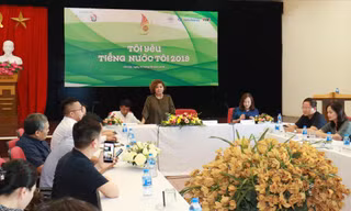 Liên hoan nghệ thuật toàn thế giới Tôi yêu tiếng nước tôi 2019 tại Ba Lan quy tụ 31 thí sinh Ảnh: NHƯ Ý 