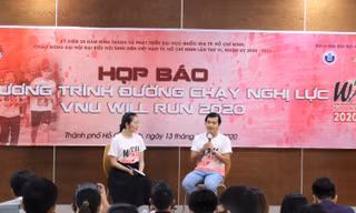 Trần Đặng Đăng Khoa làm Đại sứ của "VNU Will Run 2020"