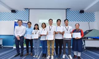 Sinh viên trường ĐH Bách khoa (ĐHQG TP. HCM) giành cú đúp eProjects 
