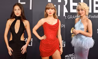 Nhiều ngôi sao diện trang phục của NTK Lê Thanh Hòa đi thảm đỏ Grammys 2025