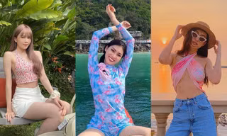 Học Thiều Bảo Trâm, Châu Bùi, Lương Thùy Linh cách chọn trang phục Hè rực sắc màu 