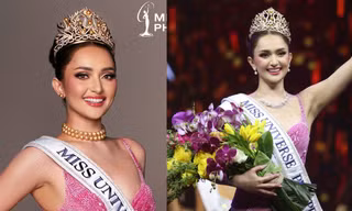 Người đẹp từng lọt Top 10 Miss Cosmo đăng quang Miss Universe Philippines 2025