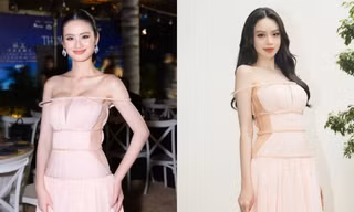 Hai Hoa hậu họ Huỳnh mặc đụng hàng: Thanh Thủy được khen hơn Ý Nhi ở một điểm
