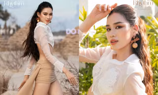 Hoa hậu Đỗ Thị Hà khoe chân dài ngút ngàn trong thiết kế táo bạo mở màn show Đỗ Long