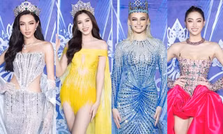Miss World Vietnam: Hoa hậu Thế giới 2021 đọ sắc cùng Hoa hậu Thùy Tiên, Đỗ Thị Hà, Lương Thùy Linh
