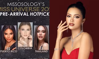 Miss Universe lần thứ 71: Hoa hậu Ngọc Châu ở vị trí nào trong BXH Pre-Arrival?