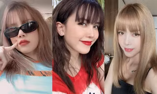 Ngắm "bảng màu tóc" chất chơi của Thiều Bảo Trâm, màu nào cũng xinh hết nấc!