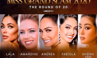 Á hậu Ngọc Thảo trượt Top 20, Hoa hậu Khánh Vân liệu còn cơ hội vào Top 8 Miss Grand Slam?