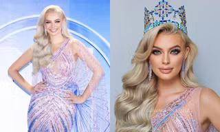 Cận cảnh nhan sắc được khen đẹp hơn cả búp bê của Miss World Karolina Bielawska