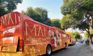 Sở Văn hóa lên tiếng về pano quảng cáo phim Tết của Trấn Thành phạm luật