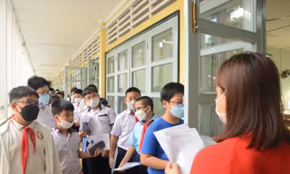 TPHCM: Công bố cấu trúc đề thi khảo sát vào lớp 6 Trường Trần Đại Nghĩa