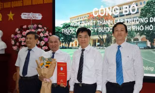 Đại học Y Dược TPHCM bổ nhiệm hiệu trưởng ba trường 'con'