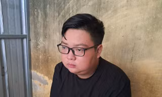 Đối tượng Thiện tại cơ quan điều tra