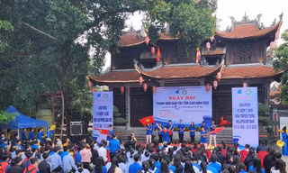 Ngày hội dân tộc, tôn giáo tỉnh Lạng Sơn. Ảnh: Duy Chiến 