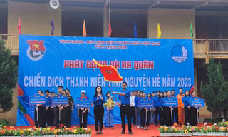 Lạng Sơn ra mắt 6 đội hình thanh niên xung kích trong chiến dịch Thanh niên tình nguyện Hè