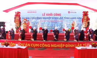 Các dự án công nghiệp được triển khai xây dựng trên địa bàn tỉnh Lạng Sơn. 