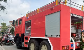 Hiện trường vụ cháy. Ảnh: TL