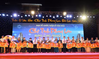 Khai mạc Tuần lễ Văn Hóa, chợ tình Phong Lưu huyện Bảo Lạc, Cao Bằng 2022