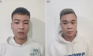 Hai đối tượng Đức và Luân. Ảnh: Duy Chiến 